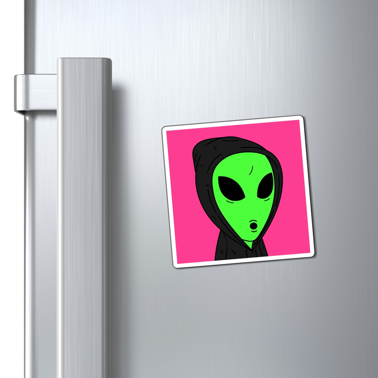 Anonymous Anon Alien Visitor Magnets