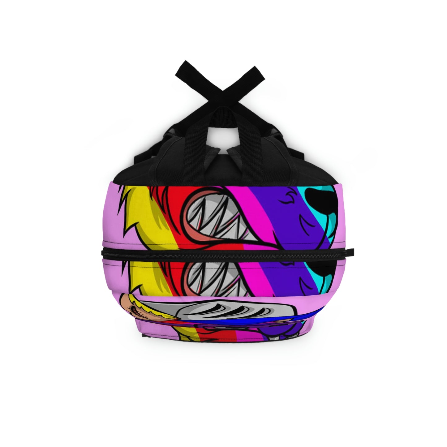 Hombre lobo Tiedye Rainbow Wolf Mochila