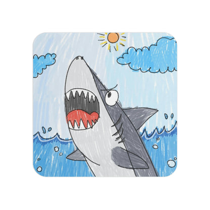 Shark Jaw Teeth Attack Ocean Sea Creatures コースター (50、100 個) 