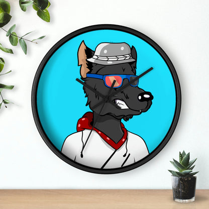 Pop Culture Wolf Werewolve Wall clock