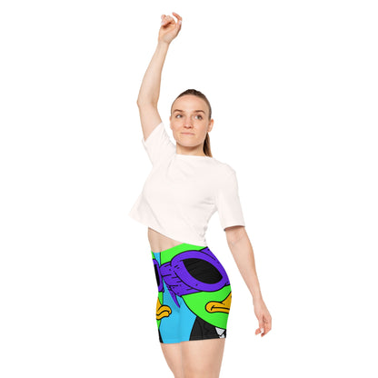 Visitor 751 Alien Women's Biker Shorts