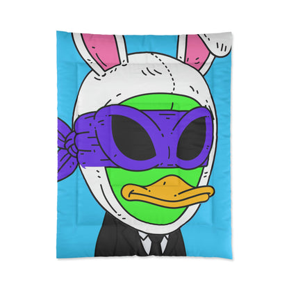 Easter Bunny Alien Visitor 751 Rabbit Comforter