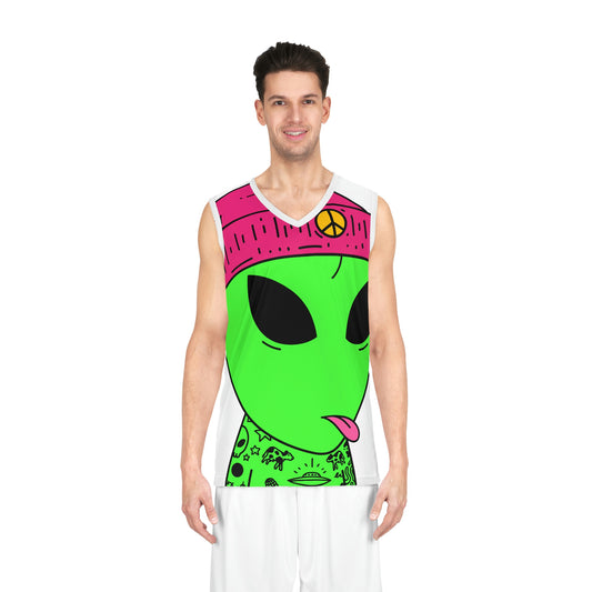 Tatuaje Cuerpo Mítico Scifi Alien Basketball Jersey (AOP) 