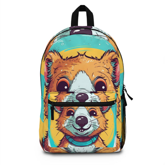 Quokka Cute Furry Fluffy Animal Graphic Backpack