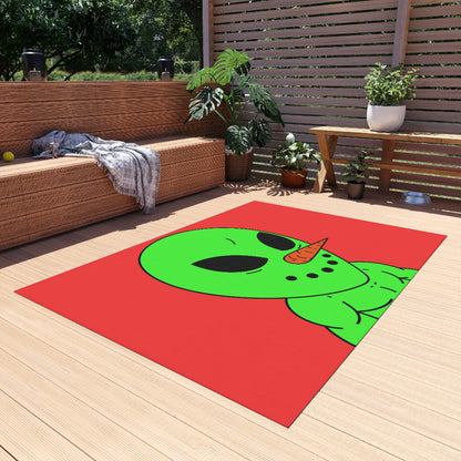 Veggie Visi The Vegetable Visitor Outdoor Rug