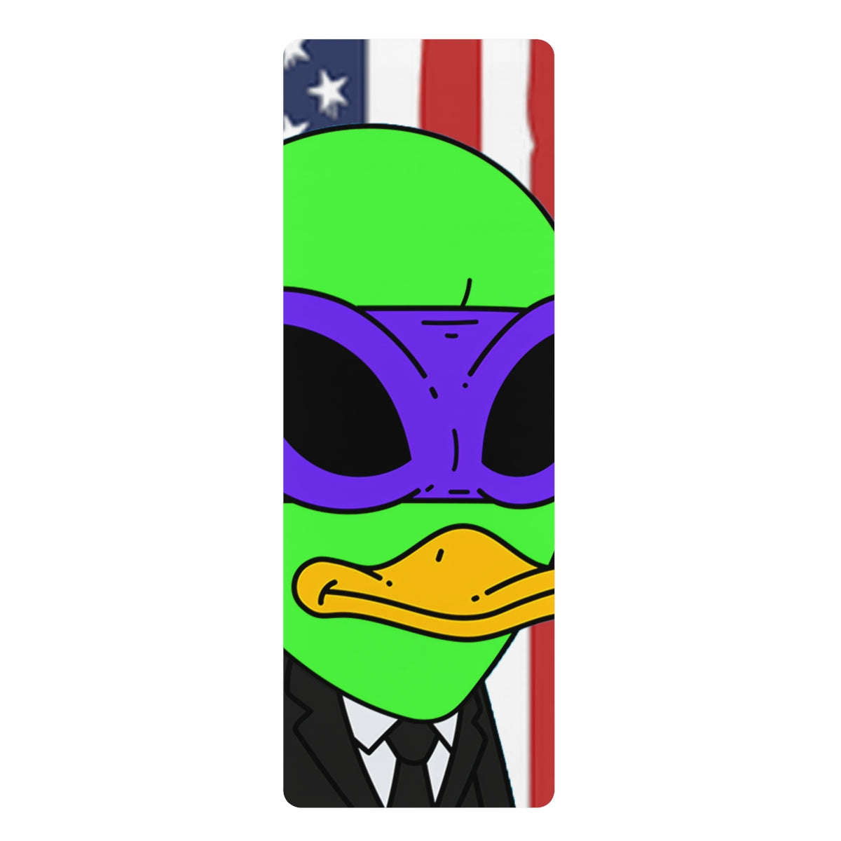 The Visitor 751 USA Flag Rubber Yoga Mat