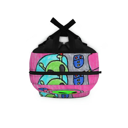 Veggie Visi Flying Alien UFO Space Ship  Backpack