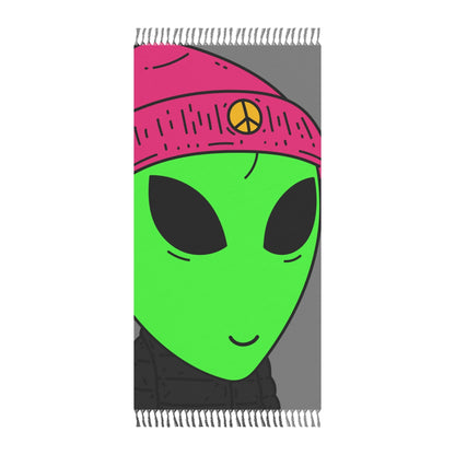 The Visitors Green Alien Peace Hat Boho Beach Cloth