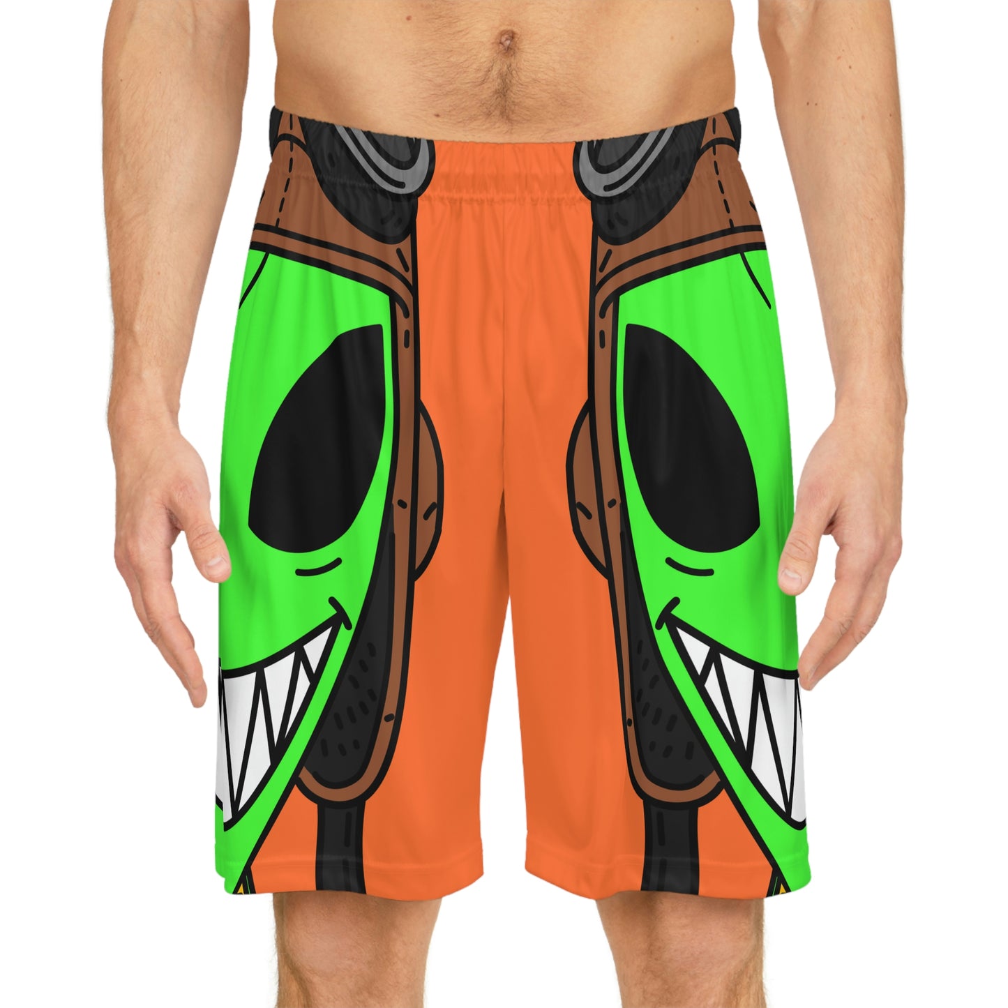 Air Force Aviator Alien Basketball Shorts