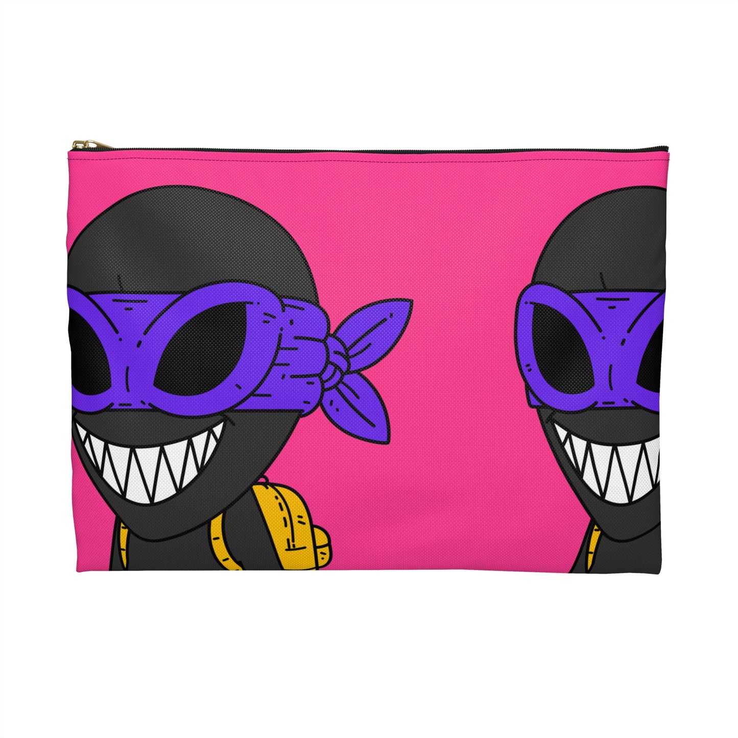 Dark Ninja Warrior Alien Visitor Accessory Pouch