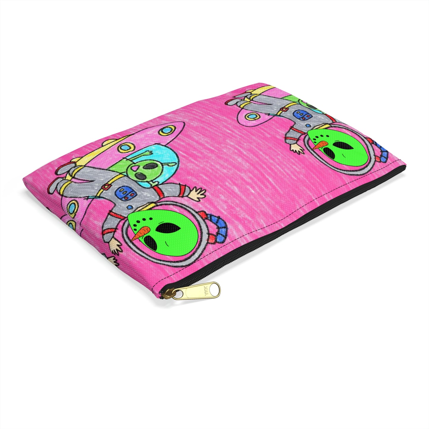 Veggie Visi Alien Vegetable Visitor UFO Accessory Pouch