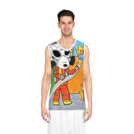 Robot Bombero LOL Alien Visitante Baloncesto Jersey 