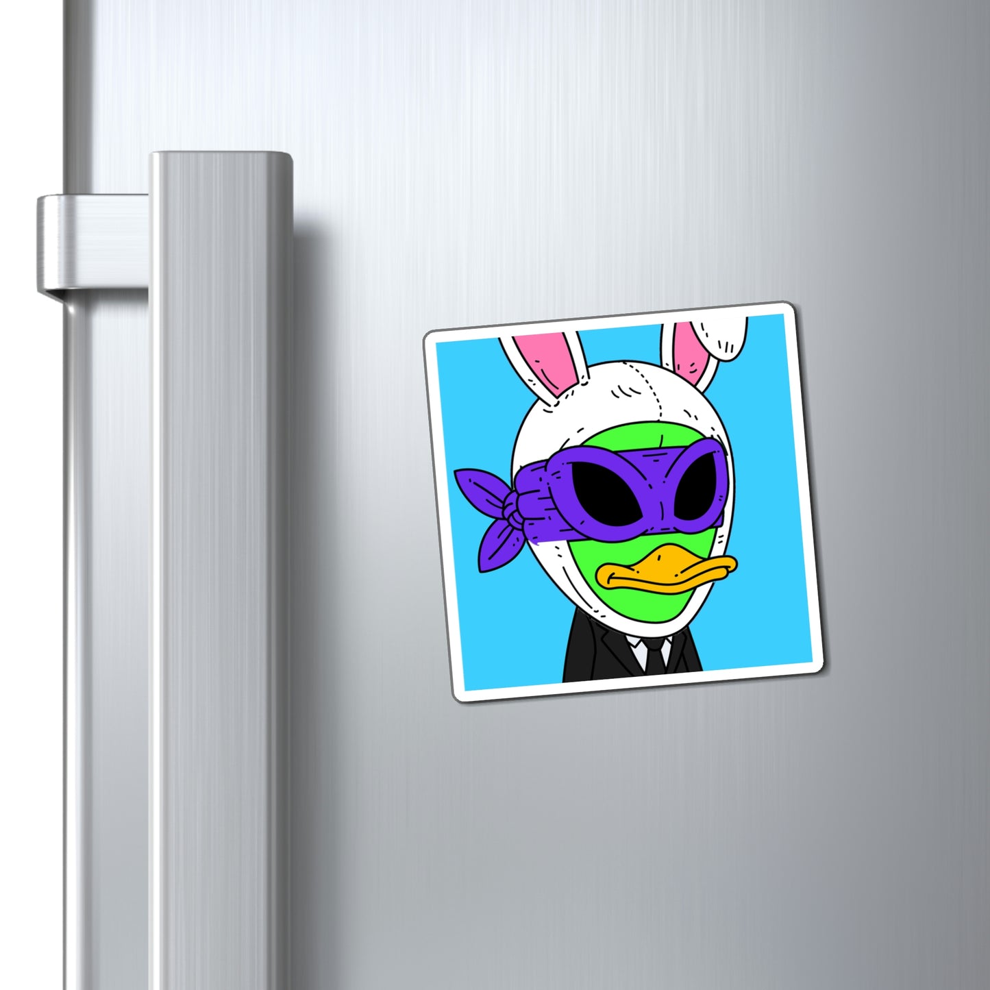 Easter Bunny Alien Visitor 751 Rabbit Magnets