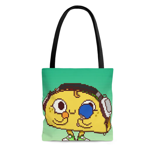 Table Tennis Taco Ping Pong Player AOP Tote Bag