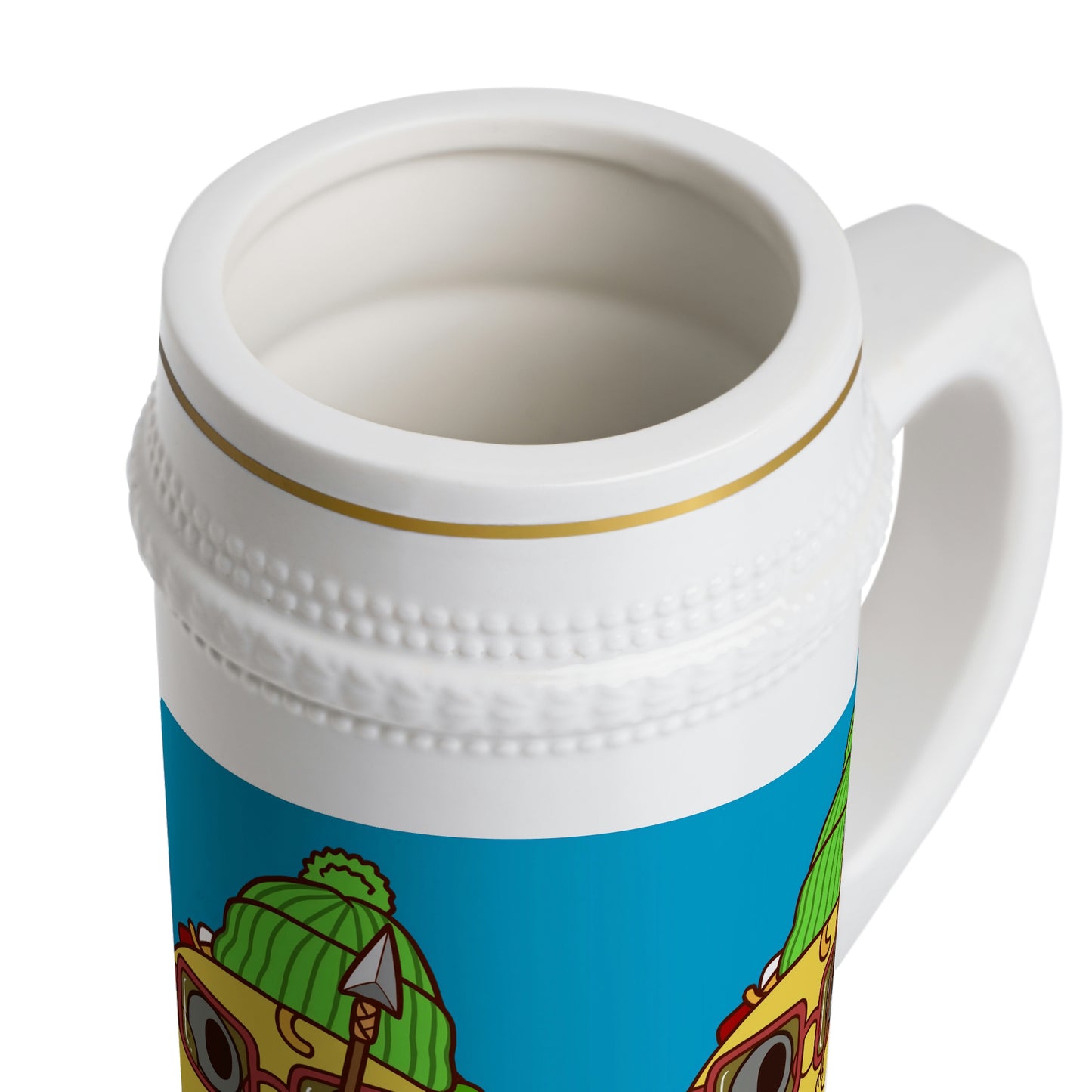 Tribal Taco Beer Stein Mug