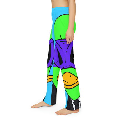 Visitor 751 Alien Kids Pajama Pants