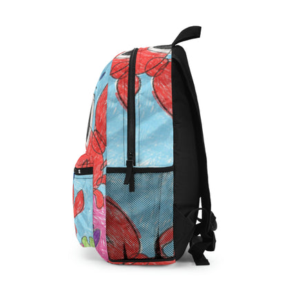 Lobster Crab Graphic Sea Lovers Backpack