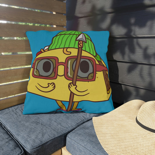 Tribal Taco Outdoor Pillows