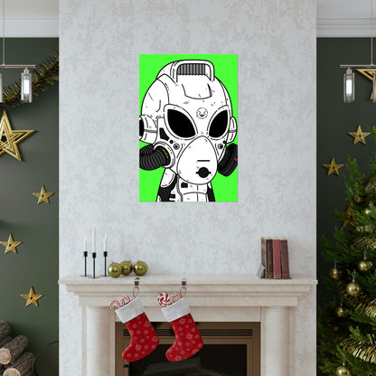 Alien LOL Visitor Premium Matte Vertical Posters