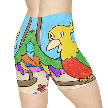 Animal Lover Parrot Perfect Gift for Parrot Owners Women's Biker Shorts