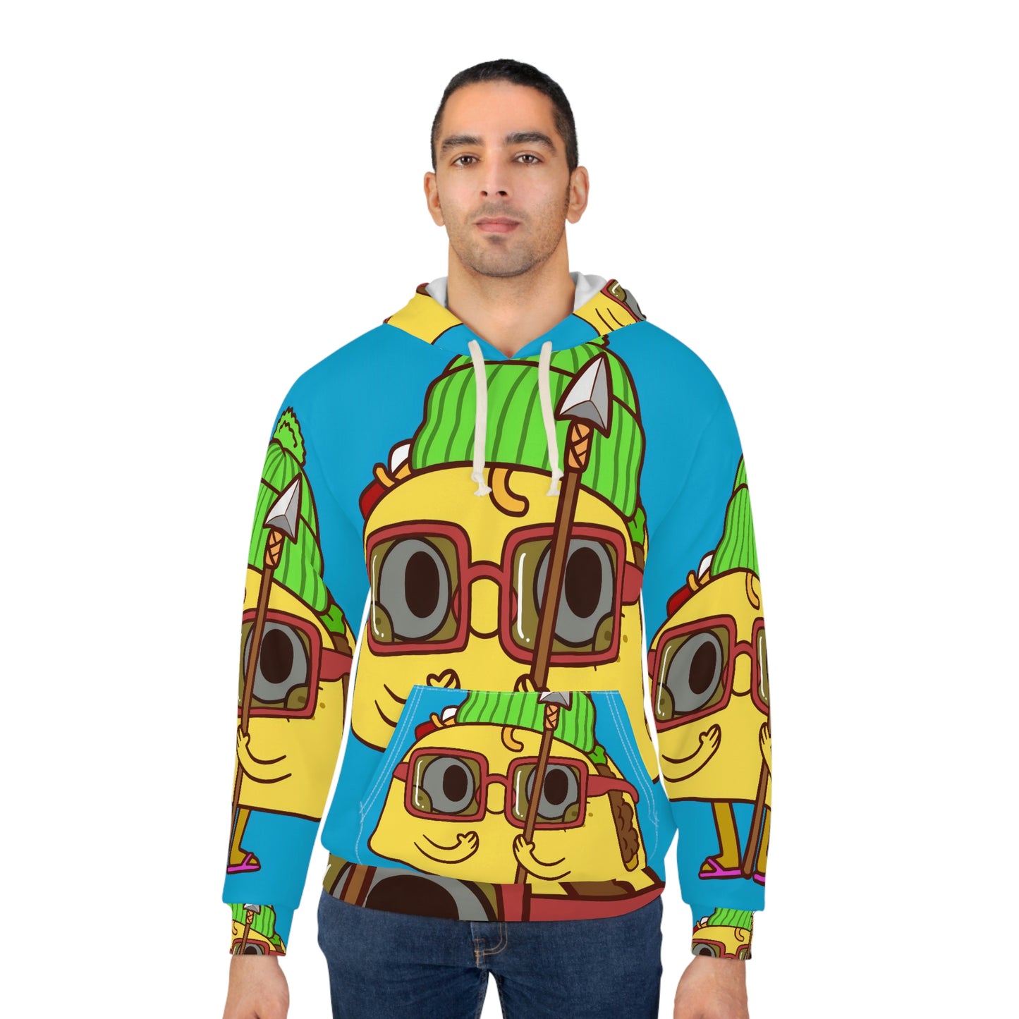 Tribal Taco AOP Unisex Pullover Hoodie