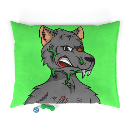 Wolf Grey Cyborg Animal Werewolve Pet Bed