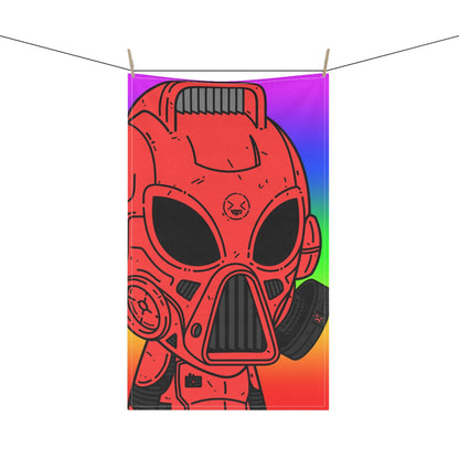 LOL Rainbow Armored Red Future Alien Cyborg Machine Visitor Kitchen Towel