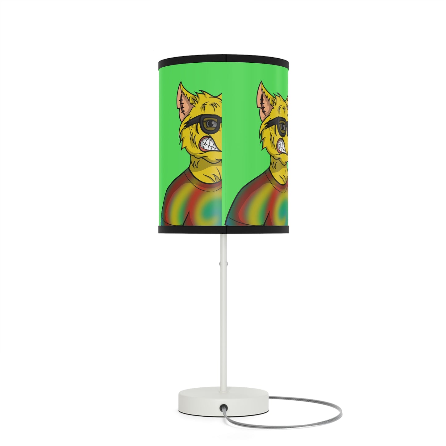 Wolf Hip Cool Stud Breathtaking Cyborg Lamp on a Stand, US|CA plug