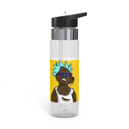 Spiky Blue Hair Cartoon Werewolve Wolf Kensington Tritan™ Sport Bottle, 20oz