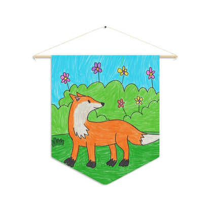 Fox Woodland Animal Foxy Pennant