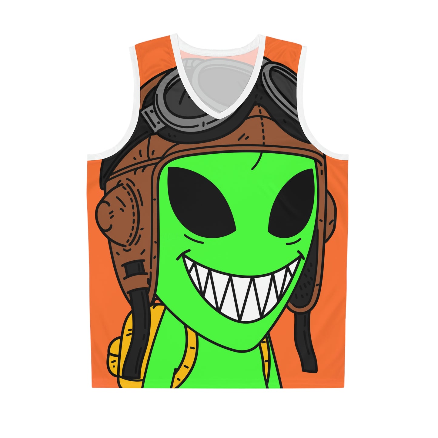 Air Force Aviator Alien Basketball Jersey