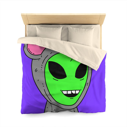 The Visitor Mouse Alien Character Microfiber Duvet Cover