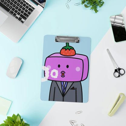 Strawberry Fruit Head Block Clipboard