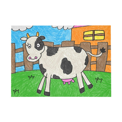 Cow Milk Farm Animal  Character Puzzle (96, 252, 500, 1000-Piece)