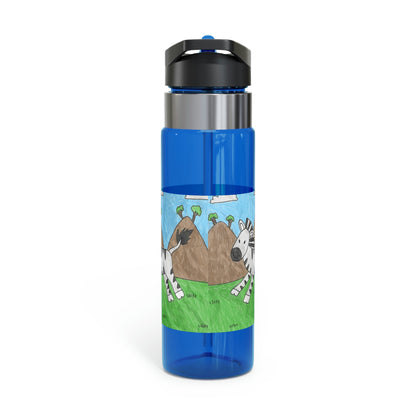 Zebra Graphic Hipster Zebra Animal Kensington Tritan™ Sport Bottle, 20oz