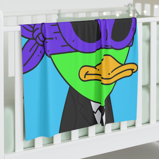 Visitor 751 Alien Baby Swaddle Blanket