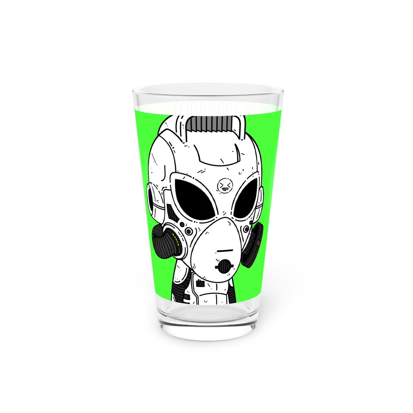 Alien LOL Visitor Pint Glass, 16oz