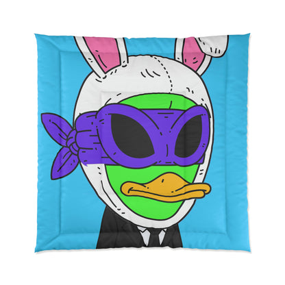 Easter Bunny Alien Visitor 751 Rabbit Comforter