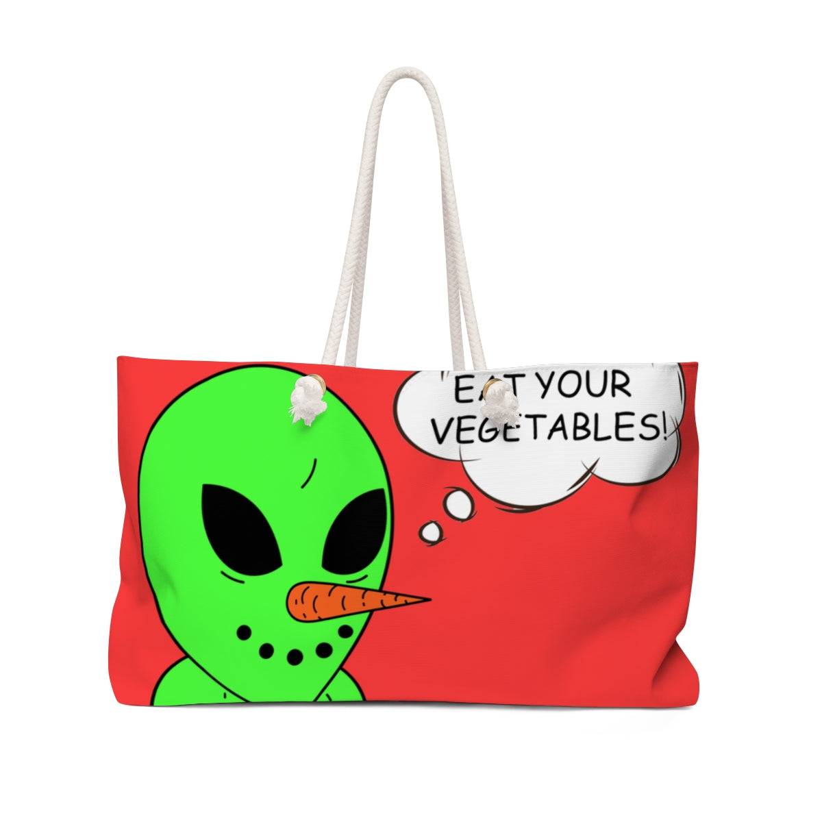 Veggie Visi The Vegetable Visitor Weekender Bag