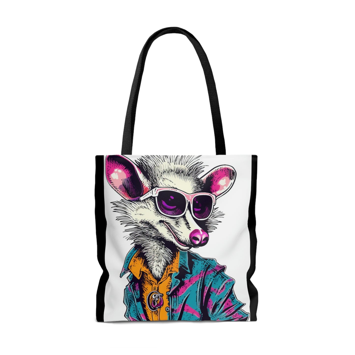 Opossum Artist Fashion Style Tote Bag (AOP)