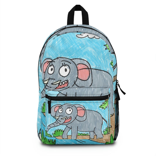 Elefante Elephant King Safari Animal Backpack