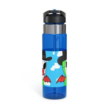 Clown Visitor Green Alien w/ Devil Wings Kensington Tritan™ Sport Bottle, 20oz