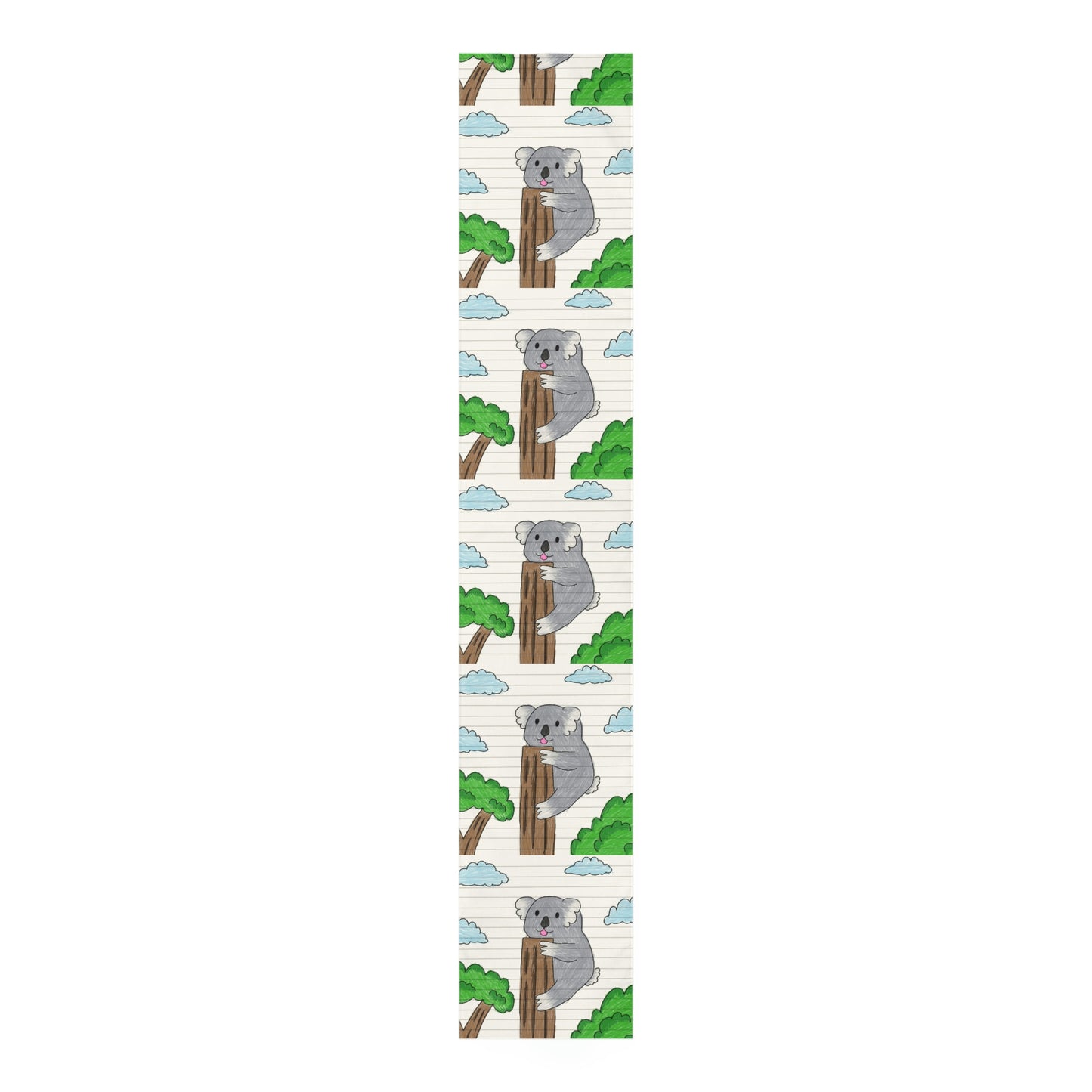 Koala Bear Animal Tree Climber Table Runner