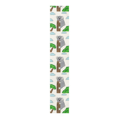 Koala Bear Animal Tree Climber Table Runner