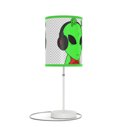 Alien Music Headphone Podcast Character Visitor Lamp on a Stand, US|CA plug