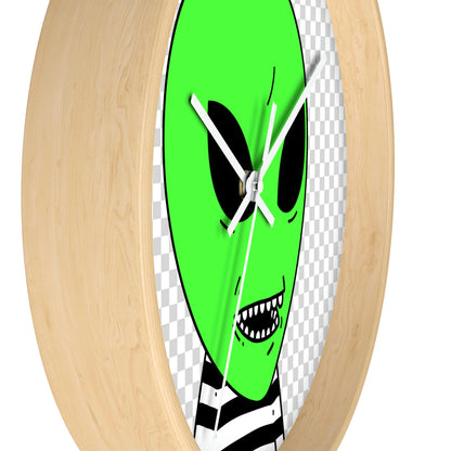 Clean Teeth Toothy Alien Wall clock