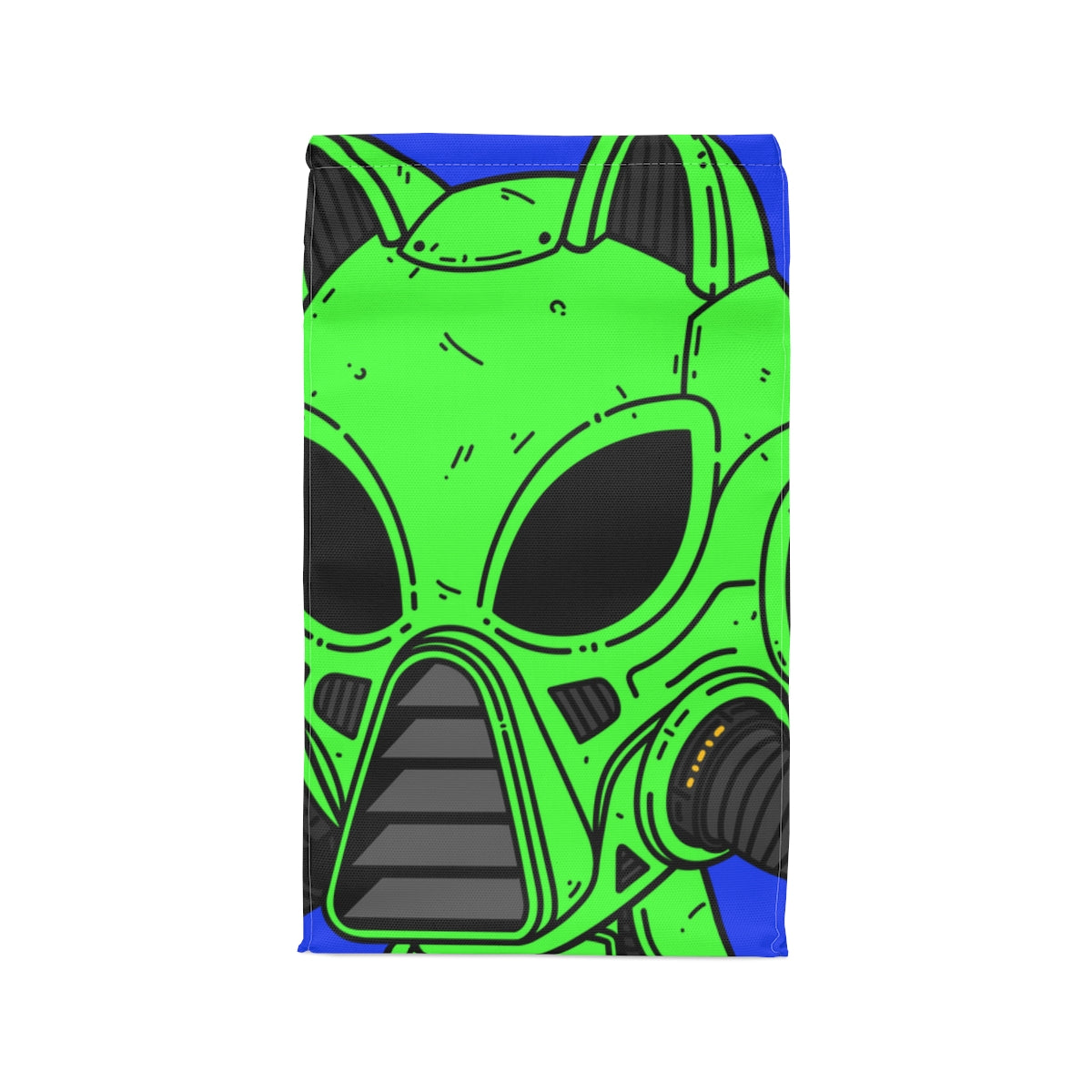 Armored Green Future Alien Cyborg Machine Visitor Polyester Lunch Bag