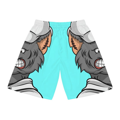 Chief Chef Cook Wolf Werewolve Cyborg Basketball Shorts