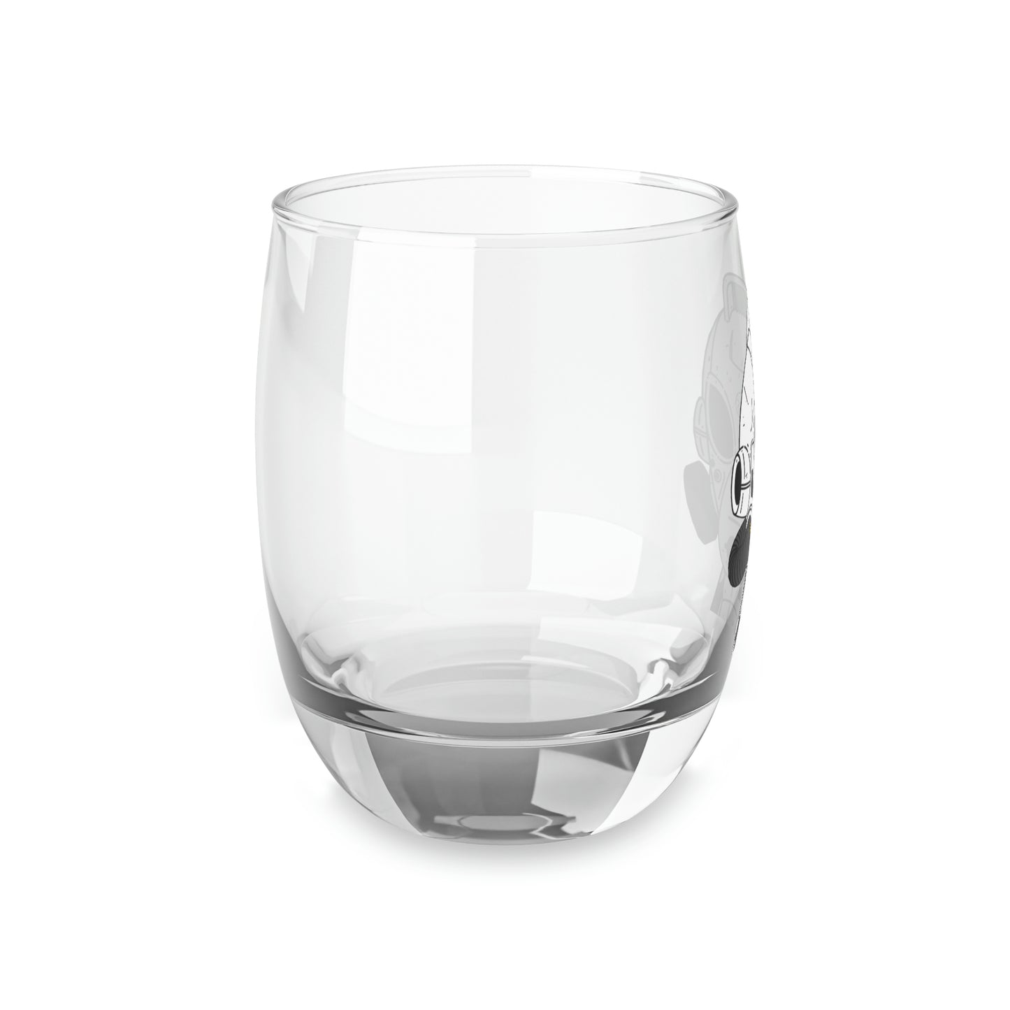 Alien LOL Visitor Whiskey Glass