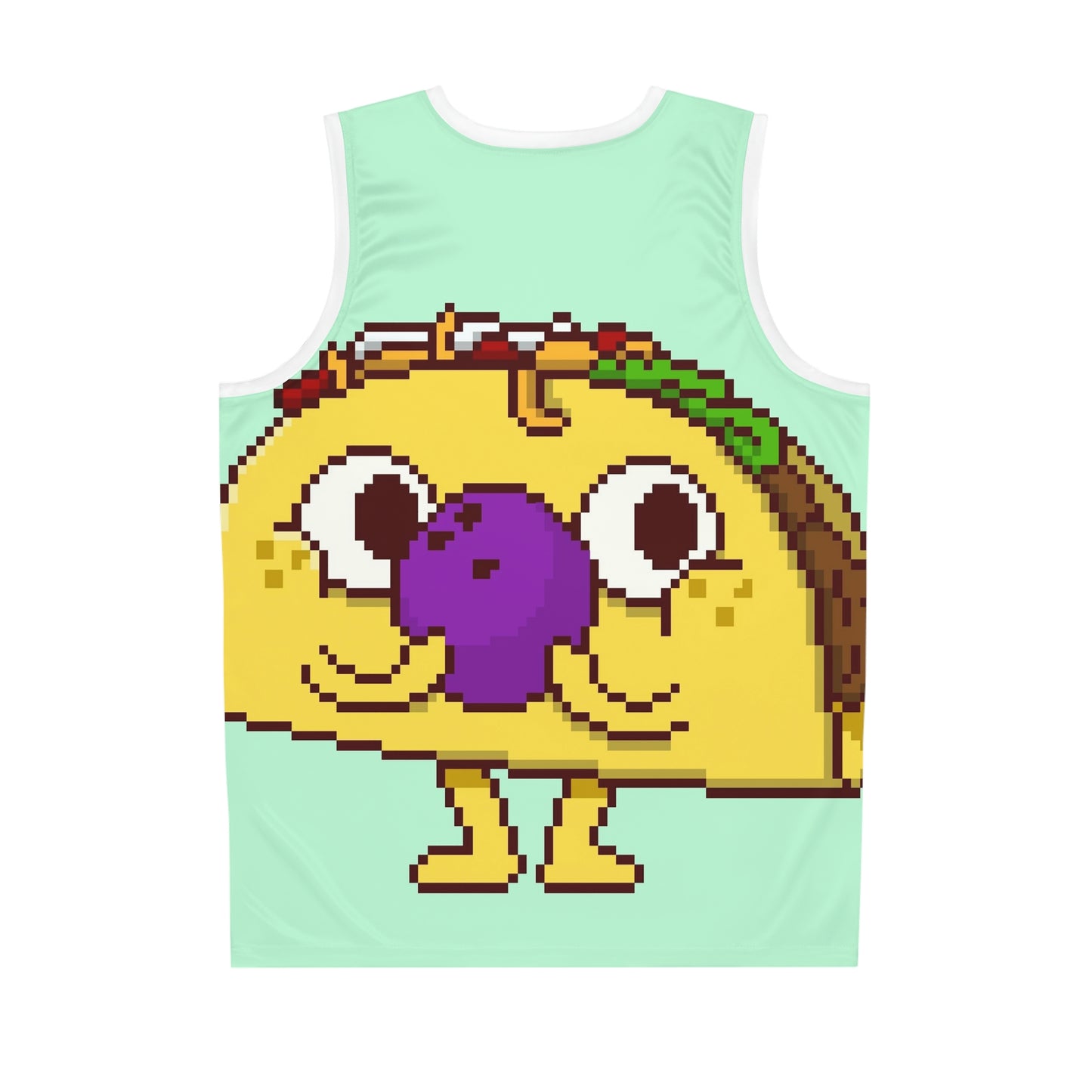 Bowling Ball Strike Taco Basketball Jersey